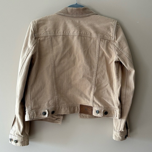 Lauren Jeans Co (Ralph Lauren) Tan Denim Jacket - Picture 2 of 4